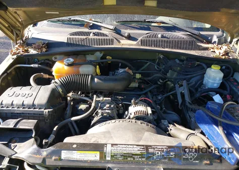 2004 Jeep Liberty Sport из США, поврежденный, VIN 1J4GK48K64W218818